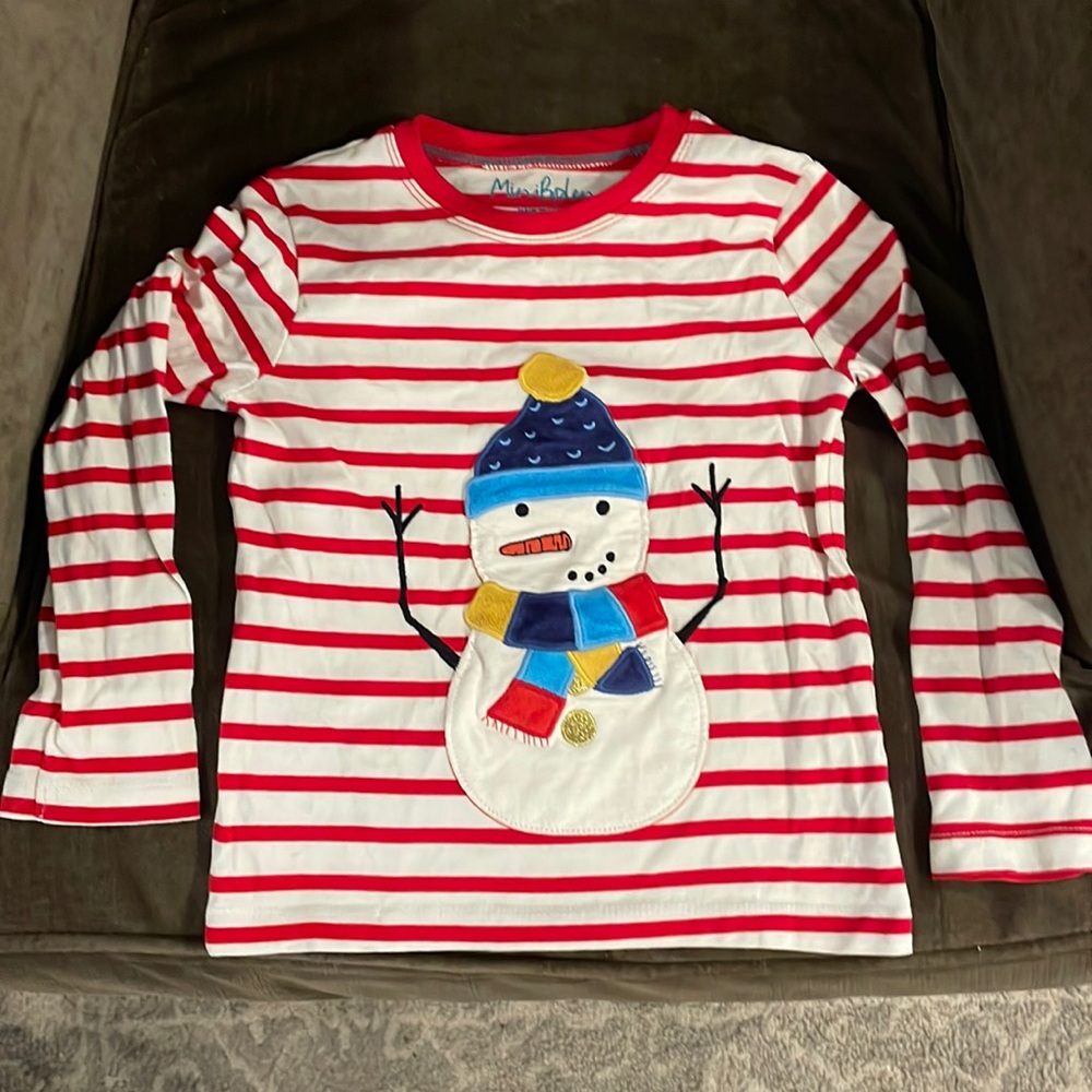 Kids long sleeved holiday shirt